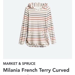 NWT MARKET & SPRUCE FRENCH TERRY HOODIE - multiple sizes